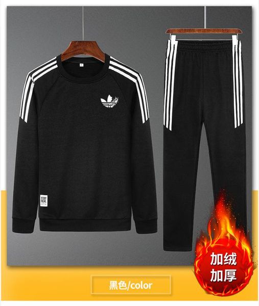 2019 men's brand sweater suit autumn and winter sportswear tide brand men's sports sweater suit thickened hooded sweatshirt, Black;blue
2019 men's brand sweater suit autumn and winter sportswear tide brand men's sports sweater suit thickened hooded sweatshirt, Black;blue