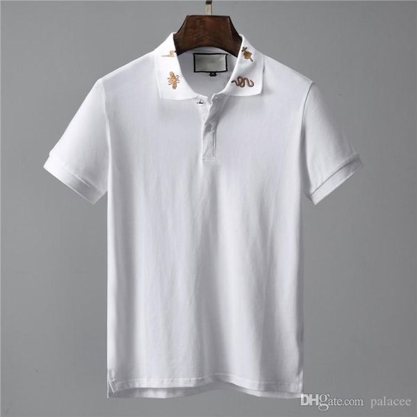 summer designer men brand clothing polo red striped neck classic style letter t-shirt casual women tshirt turn-down collar tee shirt, White;black
summer designer men brand clothing polo red striped neck classic style letter t-shirt casual women tshirt turn-down collar tee shirt, White;black