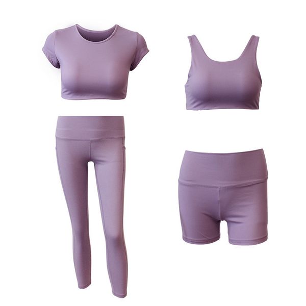 yoga outfits seamless 4pccs women set gym clothes leggings + shorts cropped bra sport suit female wear sports, White;red
yoga outfits seamless 4pccs women set gym clothes leggings + shorts cropped bra sport suit female wear sports, White;red