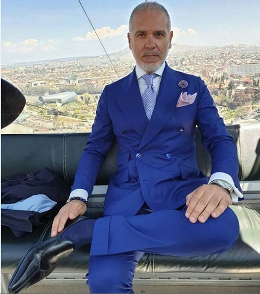 double breasted men suits royal blue groom tuxedos peak lapel groomsmen wedding man 2 pieces ( jacket + pants +tie ) l557, Black;gray
double breasted men suits royal blue groom tuxedos peak lapel groomsmen wedding man 2 pieces ( jacket + pants +tie ) l557, Black;gray