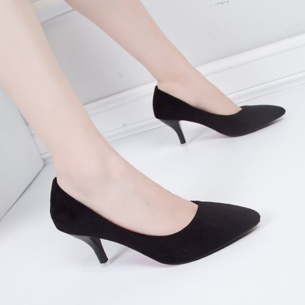 2020 summer women's black wedge shoes ladies suede point toe casual high heels woman platform female fashion comfort pumps
2020 summer women's black wedge shoes ladies suede point toe casual high heels woman platform female fashion comfort pumps