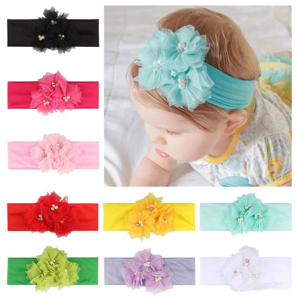 new 9 color 2018 pearl flower headband baby girl hairwear elastic hairbands children hair accessories, Slivery;white
new 9 color 2018 pearl flower headband baby girl hairwear elastic hairbands children hair accessories, Slivery;white