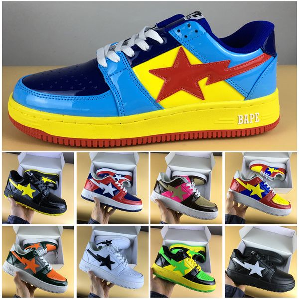 with hoe box cla ical re toration kate hoe foot oldier bape ta leather pliced port hoe man woman hoe ize 36 45, White;red
with hoe box cla ical re toration kate hoe foot oldier bape ta leather pliced port hoe man woman hoe ize 36 45, White;red