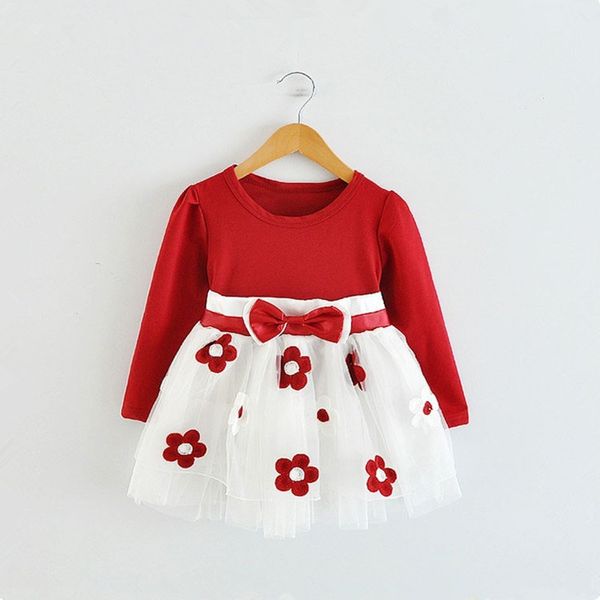 long sleeve newborn baby girls party dress for girl baptism 1 year birthday toddler dresses kids girls clothes vestido infantil, Red;yellow
long sleeve newborn baby girls party dress for girl baptism 1 year birthday toddler dresses kids girls clothes vestido infantil, Red;yellow