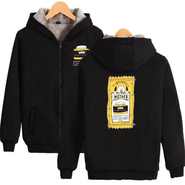 2018 bts lovely cartoon zipper thicken hoodies sweatshirts men/women cool winter hoodies warm fleece sweatshirts, Black
2018 bts lovely cartoon zipper thicken hoodies sweatshirts men/women cool winter hoodies warm fleece sweatshirts, Black