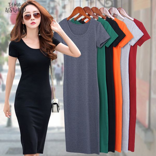 cotton t shirt dresses summer women long t shirt dress female bodycon dress tank female lady black grey short sleeve md1, Black;gray
cotton t shirt dresses summer women long t shirt dress female bodycon dress tank female lady black grey short sleeve md1, Black;gray