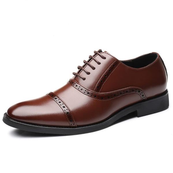 new big size 38-48 men leather loafers brand shoes classic lace-up brogue mans footwear formal shoes casual bullock shoes, Black
new big size 38-48 men leather loafers brand shoes classic lace-up brogue mans footwear formal shoes casual bullock shoes, Black