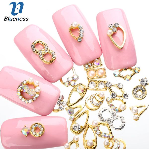 blueness 10 pcs/package new fashionalloy rhinestones for 3d nail art decoration jewelry glitter nail accessories metal crystal, Silver;gold
blueness 10 pcs/package new fashionalloy rhinestones for 3d nail art decoration jewelry glitter nail accessories metal crystal, Silver;gold