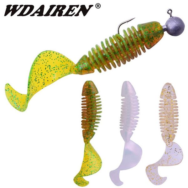 5шт / lot отсадки холодец soft bait 65мм 3.2g спираль tail worm рыбалка приманки искусственный силиконовые мягкий bait swimbaits bass снасть
5шт / lot отсадки холодец soft bait 65мм 3.2g спираль tail worm рыбалка приманки искусственный силиконовые мягкий bait swimbaits bass снасть