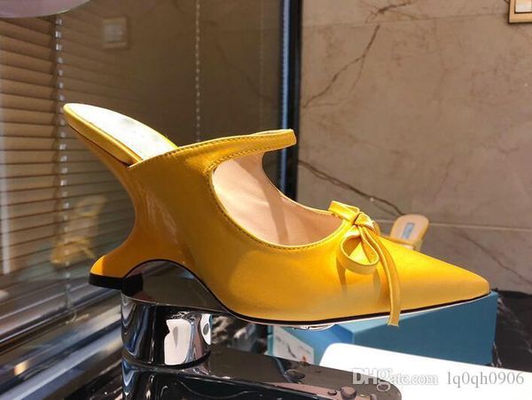 new individuality heels women high heel shoe luxury designer silken lady bow tie single shoes 35-41, Black
new individuality heels women high heel shoe luxury designer silken lady bow tie single shoes 35-41, Black