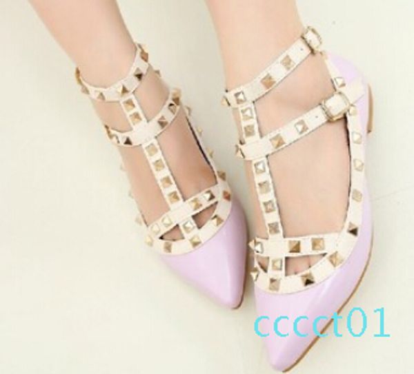 selling women calfskin pointed toe rivets flat shoes,genuine leather flats 39 colors ct01, Black
selling women calfskin pointed toe rivets flat shoes,genuine leather flats 39 colors ct01, Black