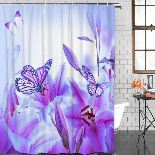 shower curtains modern curtain purple butterfly lily flower printed bathroom decor waterproof fabric
shower curtains modern curtain purple butterfly lily flower printed bathroom decor waterproof fabric