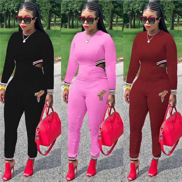 women fall color jumpsuits & fitness & clothing fitness 1870 winter jogger club long sleeve sportswear rompers running solid hollo dbtx, Black
women fall color jumpsuits & fitness & clothing fitness 1870 winter jogger club long sleeve sportswear rompers running solid hollo dbtx, Black