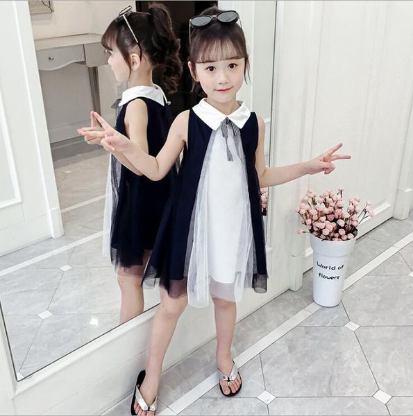 summer girls dress teen girls black bow tie sleeveless party dress kids for girl wholesale, Red;yellow
summer girls dress teen girls black bow tie sleeveless party dress kids for girl wholesale, Red;yellow