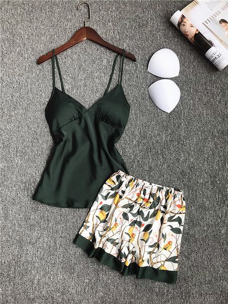 pajamas sets sleeveless floral sleepwear pijama feminino lingerie underwear two piece set pyjamas for women -xl, Black;red
pajamas sets sleeveless floral sleepwear pijama feminino lingerie underwear two piece set pyjamas for women -xl, Black;red