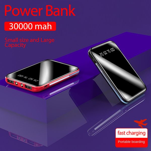 30000mah power bank for iphone samsung tablet powerbank dual usb charger qc fast charging external battery pack bank
30000mah power bank for iphone samsung tablet powerbank dual usb charger qc fast charging external battery pack bank