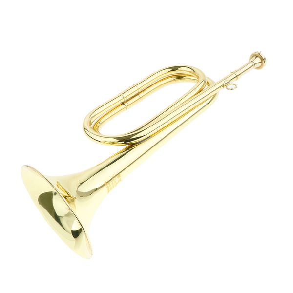 durable brass marching bugle cavalry trumpet with mouthpiece loud sound
durable brass marching bugle cavalry trumpet with mouthpiece loud sound