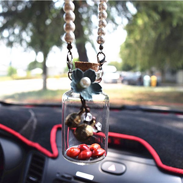 car glass perfume pendant empty hanging bottle container with tower / beans car interior ornaments decoraction
car glass perfume pendant empty hanging bottle container with tower / beans car interior ornaments decoraction