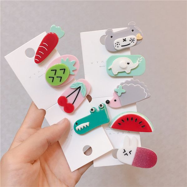 korean children cartoon animal hair clips acetic acid fruit duck barrettes for girls daily wearing edge clip ornaments accessories wholesale, Golden;silver
korean children cartoon animal hair clips acetic acid fruit duck barrettes for girls daily wearing edge clip ornaments accessories wholesale, Golden;silver
