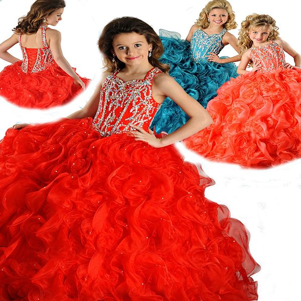 new style luxury factory direct sale color diamond ball gown organza sweetheart sweep beaded paillette wedding flower girl communion dress, White;red
new style luxury factory direct sale color diamond ball gown organza sweetheart sweep beaded paillette wedding flower girl communion dress, White;red