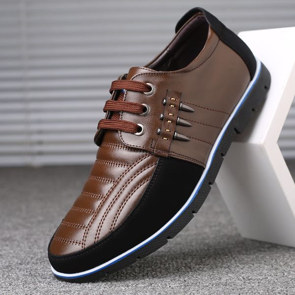 men genuine leather shoes elastic band fashion design solid tenacity comfortable men's shoes big sizes zy-251 mx190729, Black
men genuine leather shoes elastic band fashion design solid tenacity comfortable men's shoes big sizes zy-251 mx190729, Black