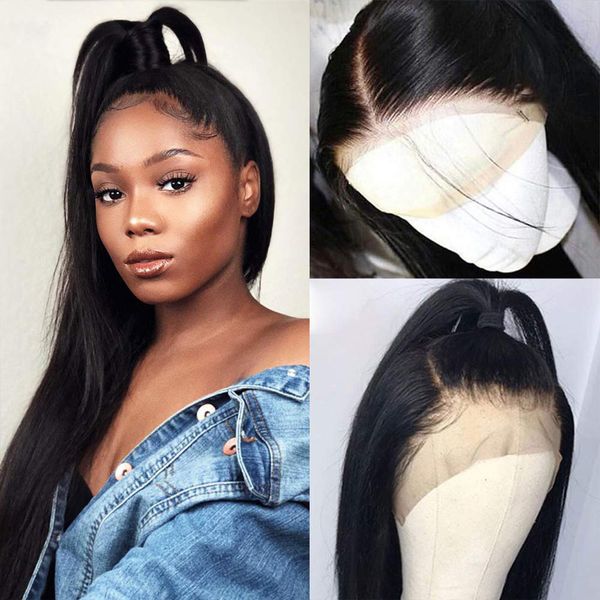 natural straight remy hair full lace human hair wig lace frontal wig 130% ~150% density 100% unprocessed human hair for black wome brazilian, Black;brown
natural straight remy hair full lace human hair wig lace frontal wig 130% ~150% density 100% unprocessed human hair for black wome brazilian, Black;brown