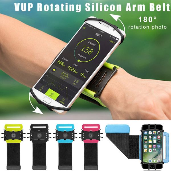 VUP Stretchable Armband Wristband Sports Cycling Running 180 Degree Rotatable Cell Phone Holder For iPhone X XR 8 7Plus
VUP Stretchable Armband Wristband Sports Cycling Running 180 Degree Rotatable Cell Phone Holder For iPhone X XR 8 7Plus