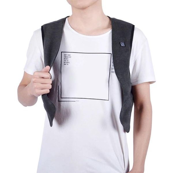 sports sleeveless adjustable temperature waistcoat heating vest far infrared electric outdoor washable winter warm usb, Gray;blue
sports sleeveless adjustable temperature waistcoat heating vest far infrared electric outdoor washable winter warm usb, Gray;blue