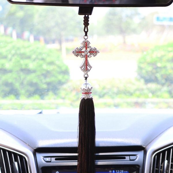 car pendant crystal diamond jesus cross car decoration crucifix automobile rearview mirror christian decor hanging accessories
car pendant crystal diamond jesus cross car decoration crucifix automobile rearview mirror christian decor hanging accessories