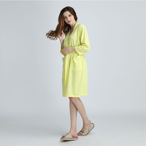 spring and summer autumn waffle bathrobe women's thin yukata absorbent quick-drying pajamas men and women home service lovers ni, Black;red
spring and summer autumn waffle bathrobe women's thin yukata absorbent quick-drying pajamas men and women home service lovers ni, Black;red