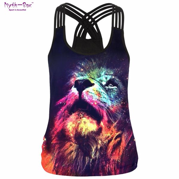 women lion/skull 3d print u-neck tank running sportwear black slim bandage underwear fitness sleeveless t shirts sport vest, Black;blue
women lion/skull 3d print u-neck tank running sportwear black slim bandage underwear fitness sleeveless t shirts sport vest, Black;blue