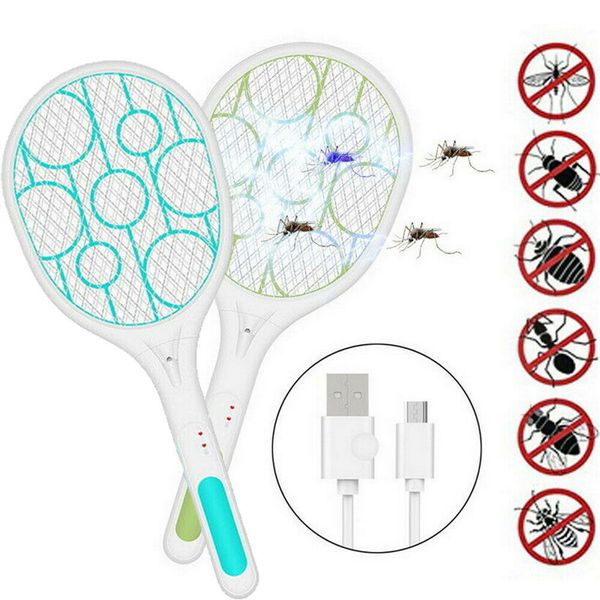new fashion usb rechargeable bug zapper electric fly swatter pat household insect killer mosquito handheld bug zapper 2019
new fashion usb rechargeable bug zapper electric fly swatter pat household insect killer mosquito handheld bug zapper 2019