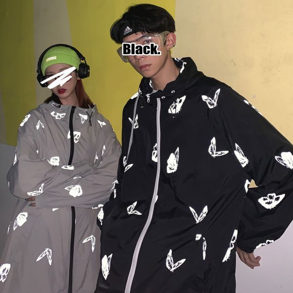 men's jacket 2020 summer new slim, solid-colored, reflective butterfly hooded jacket loose, casual and stylish, young men's wear, Black;brown
men's jacket 2020 summer new slim, solid-colored, reflective butterfly hooded jacket loose, casual and stylish, young men's wear, Black;brown