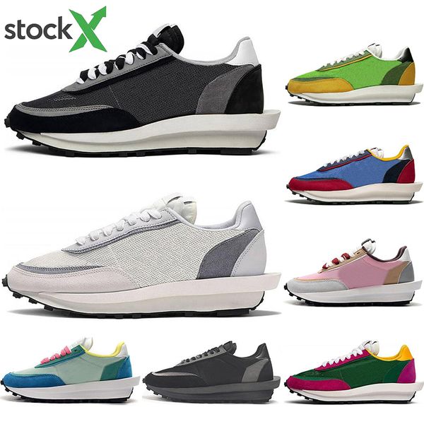 luxury sacai ldv waffle running shoes for men women white nylon gusto varsity blue green gusto outdoor women sports sneakers size 36-45, White;red
luxury sacai ldv waffle running shoes for men women white nylon gusto varsity blue green gusto outdoor women sports sneakers size 36-45, White;red