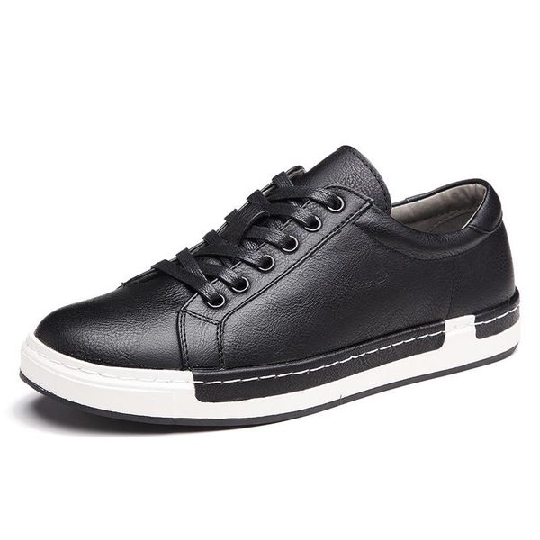 casual shoes tide male large size men's shoes autumn, Black