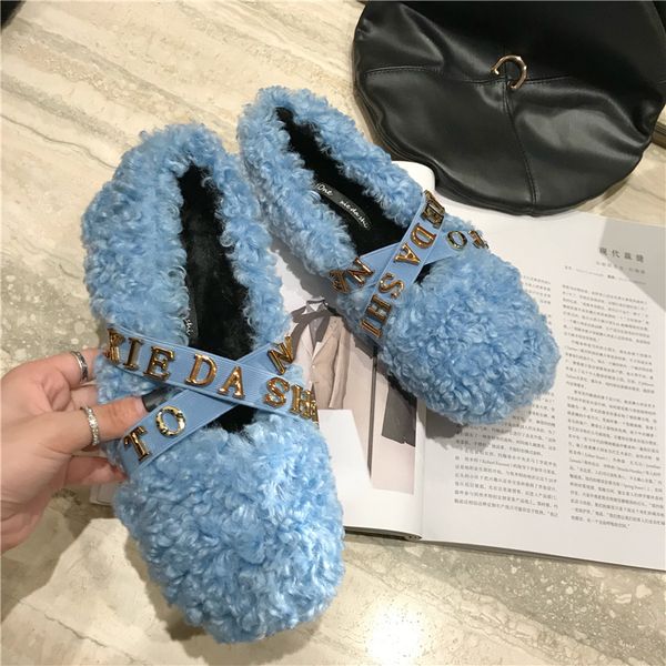 2020 winter spring casual women warm sheep fur designer ballet flats blue black brown slipony ballerina boat shoes
2020 winter spring casual women warm sheep fur designer ballet flats blue black brown slipony ballerina boat shoes