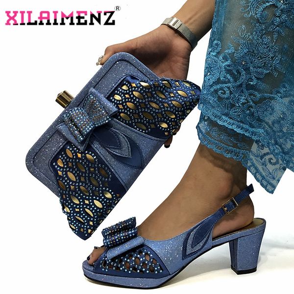 2020 new design women matching shoes and bag set office lady shoes and bag in light blue concise style for party, Black
2020 new design women matching shoes and bag set office lady shoes and bag in light blue concise style for party, Black
