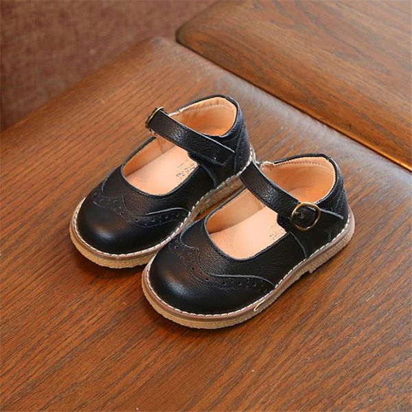 2019 spring and autumn new genuine leather girls shoes brand girls princess cowhide baby single shoes fashion british kids, Black;grey
2019 spring and autumn new genuine leather girls shoes brand girls princess cowhide baby single shoes fashion british kids, Black;grey