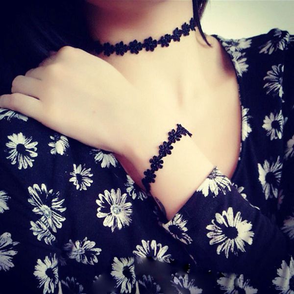 black lace necklace wedding bridal jewelry necklace for women bridal accesspries vintage girl lace necklace, White
black lace necklace wedding bridal jewelry necklace for women bridal accesspries vintage girl lace necklace, White
