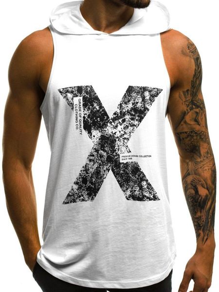 2019 autumn ouma new men' fashion leisure hooded printed pullover vest b3, White;black
2019 autumn ouma new men' fashion leisure hooded printed pullover vest b3, White;black