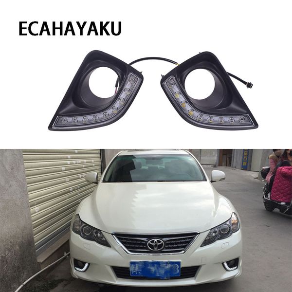 ecahayaku 1pair led drl daytime running light with dimmer function and turn signals for reiz 2011 2012 2013 quality
ecahayaku 1pair led drl daytime running light with dimmer function and turn signals for reiz 2011 2012 2013 quality