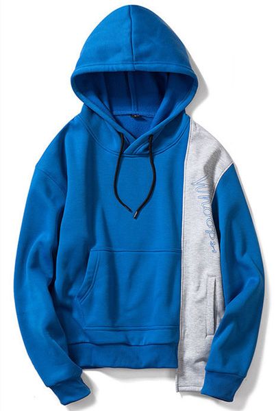 mens fashion hooded sweatershirt casual stitching loose design men popular autumn winter long sleeve sweatshirt oversize, Black
mens fashion hooded sweatershirt casual stitching loose design men popular autumn winter long sleeve sweatshirt oversize, Black