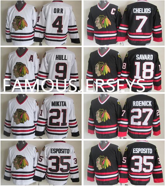 Chicago blackhawk throwback hockey jer ey 4 bobby orr 7 chri chelio 9 hull 18 deni avard 21 tan mikita 27 jeremy roenick e po ito
Chicago blackhawk throwback hockey jer ey 4 bobby orr 7 chri chelio 9 hull 18 deni avard 21 tan mikita 27 jeremy roenick e po ito