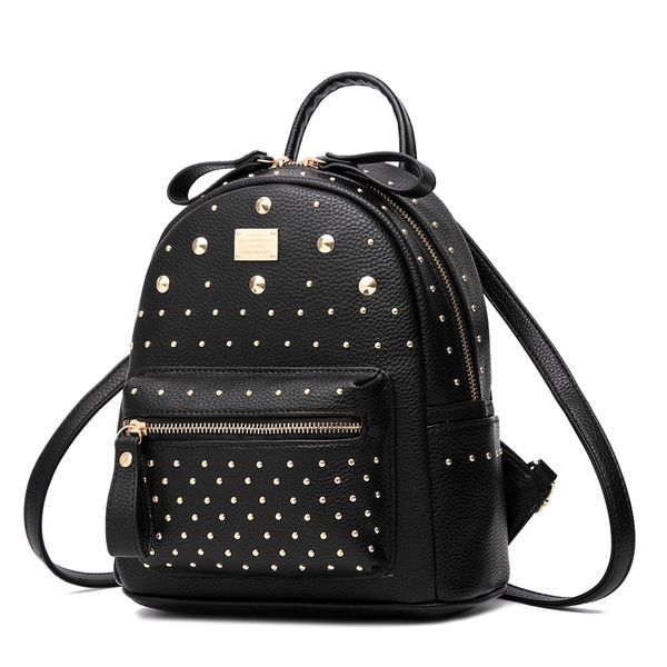bag 2019 summer new rivet mini backpack small backpack casual small bag korean pu women
bag 2019 summer new rivet mini backpack small backpack casual small bag korean pu women
