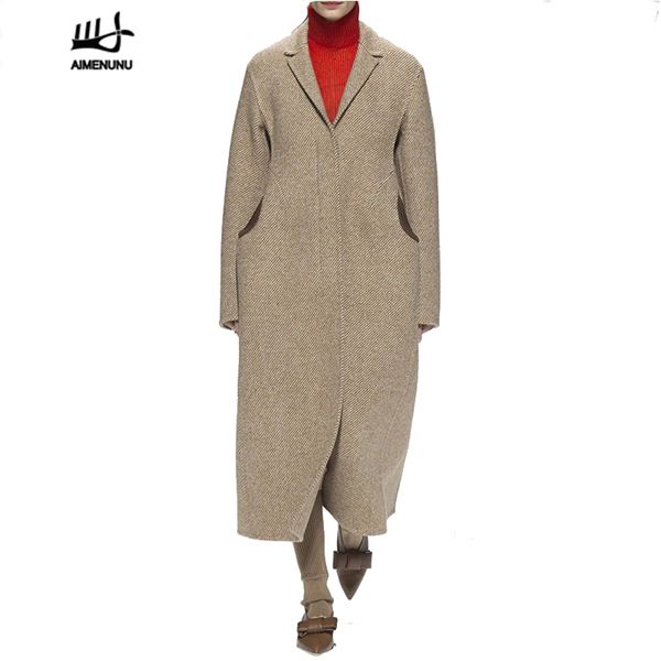 aimenunu autumn striped coat female jackets for women long long sleeve thick coats fashion elegant winter clothes new, Tan;black
aimenunu autumn striped coat female jackets for women long long sleeve thick coats fashion elegant winter clothes new, Tan;black