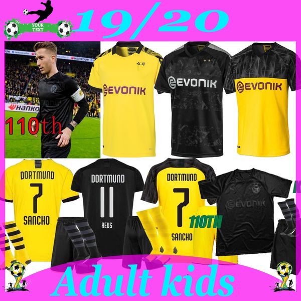 100th 19 20 kids suit borussia dortmund soccer jersey hazard 2019 2020 football shirt sancho reus hummels brandt paco delaney uniforms, Black;yellow
100th 19 20 kids suit borussia dortmund soccer jersey hazard 2019 2020 football shirt sancho reus hummels brandt paco delaney uniforms, Black;yellow