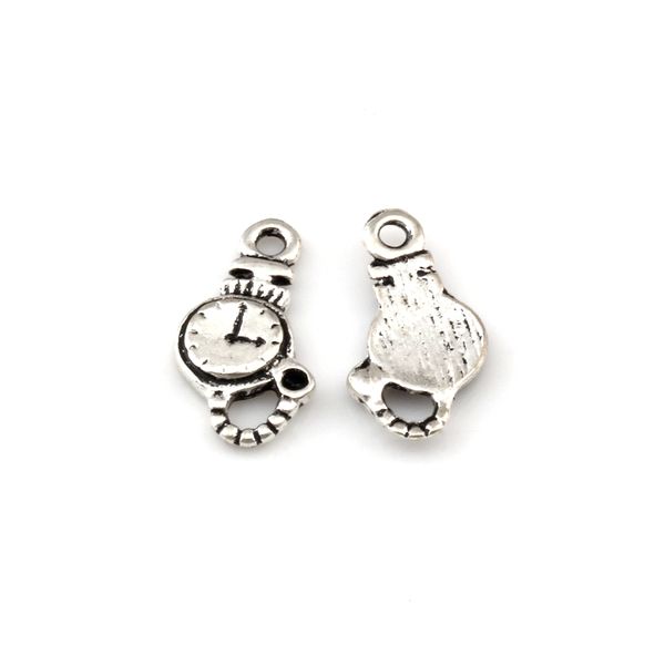 500pcs/lots antique silver single-sided design quartz clock alloy charm pendants for jewelry making, pendants, necklace and bracelet 8.5 x16, Bronze;silver
500pcs/lots antique silver single-sided design quartz clock alloy charm pendants for jewelry making, pendants, necklace and bracelet 8.5 x16, Bronze;silver