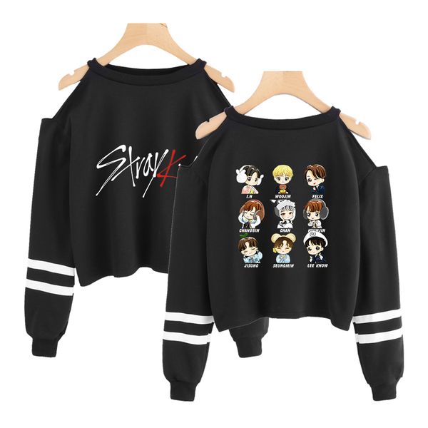 stary kids kpop sweatshirt short sweatshirt shoulder-off fashion short hip hop pentagon kpop crop hoodies for women, Black
stary kids kpop sweatshirt short sweatshirt shoulder-off fashion short hip hop pentagon kpop crop hoodies for women, Black