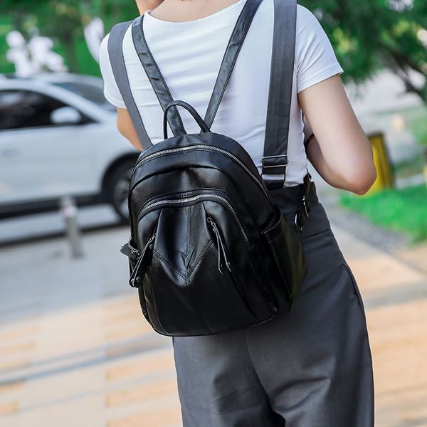 2020 новых женщины мешка плеча стиль колледжа противоугонного мешок школы многофункционального двойная молния досуг путешествие рюкзак
2020 новых женщины мешка плеча стиль колледжа противоугонного мешок школы многофункционального двойная молния досуг путешествие рюкзак