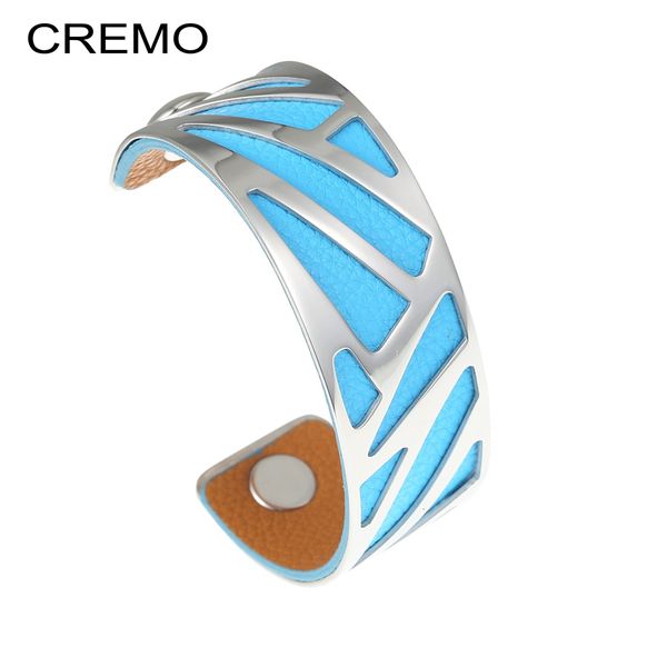 cremo ribbon arm bangles stainless steel bracelets geometric manchette opening wide bangle femme bijoux reversible pulseiras, Black
cremo ribbon arm bangles stainless steel bracelets geometric manchette opening wide bangle femme bijoux reversible pulseiras, Black